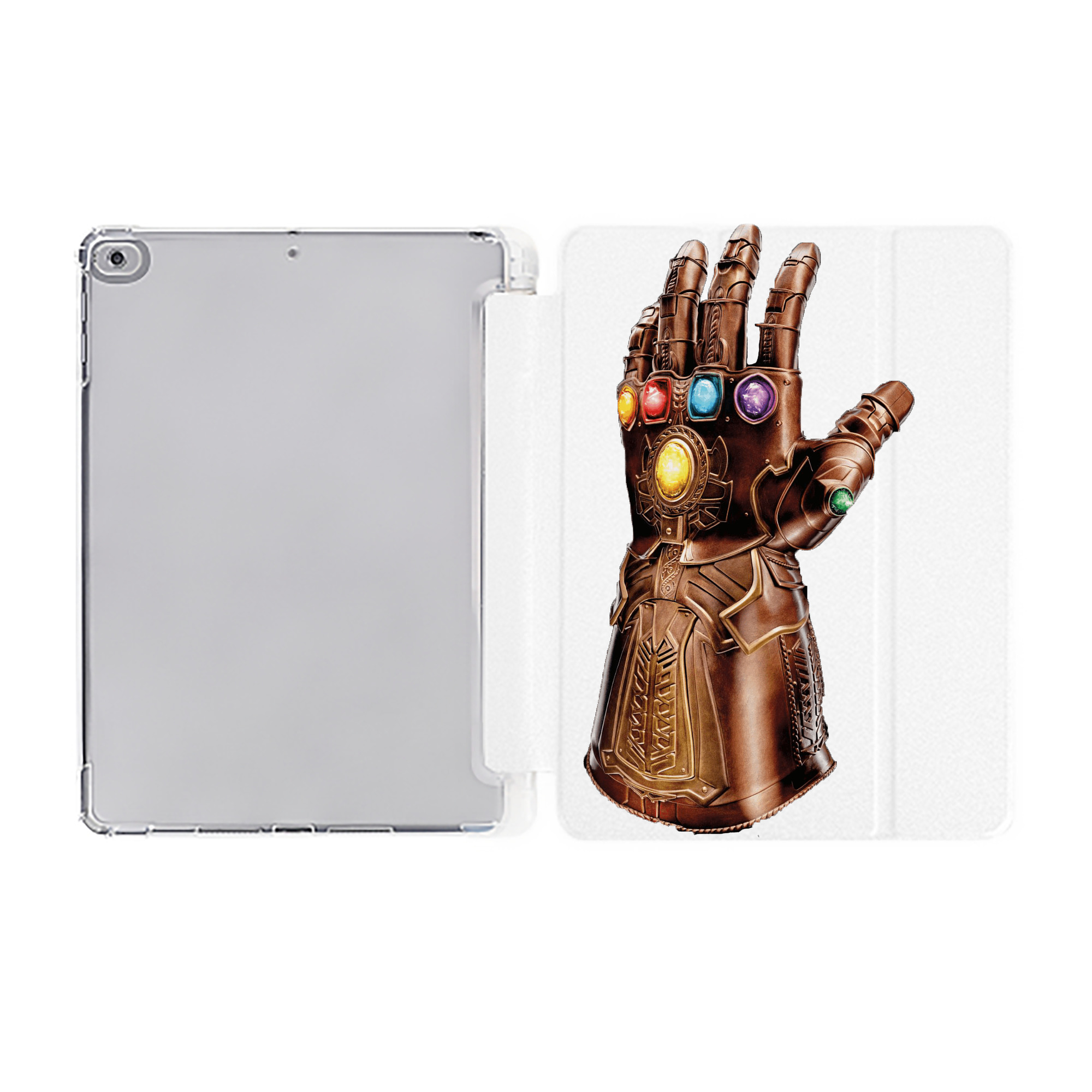 （画像用） アベンジャーズ The Avengers IPad ケース ペン収納付き 三つ折りスタンド PUレザー×シリコン 対応機種9.5/10.5/10.9インチ